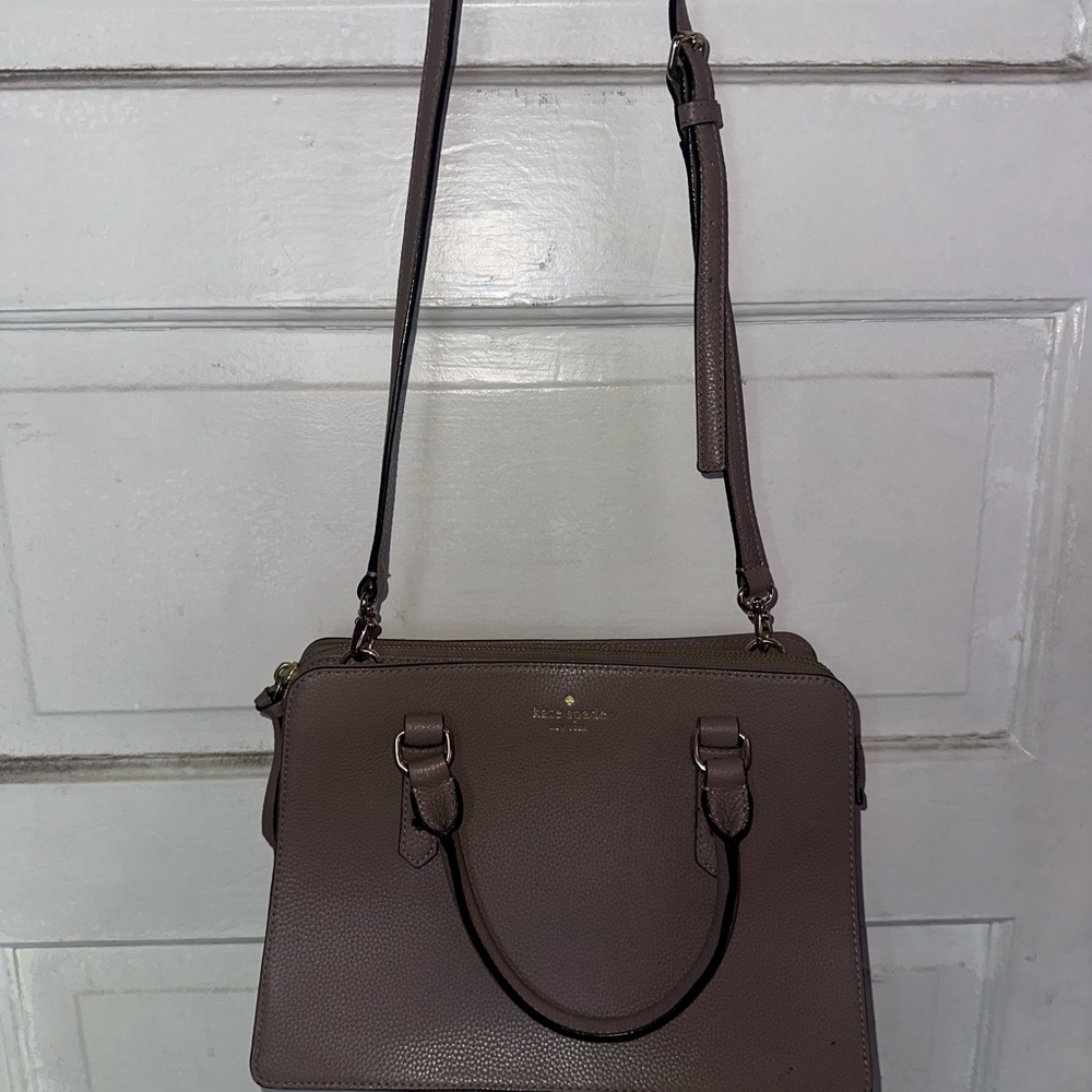 Kate Spade Taupe Crossbody Bag